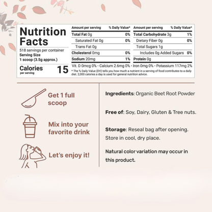 Organic Beet Root Capsules